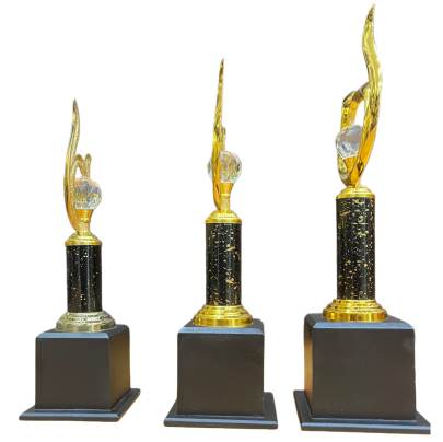 C250 Premium Metal Trophy/Corporate trophy/Crystal Trophy