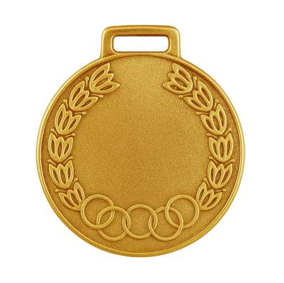 Olympic Designed Medals  2 Inch Diameter  Gold  Silver  Brown  for Sports Events