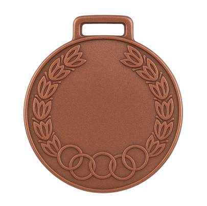 Olympic Designed Medals  2 Inch Diameter  Gold  Silver  Brown  for Sports Events