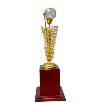 Tree Design Premium Quality Metal Trophy/Corporate Award trophy