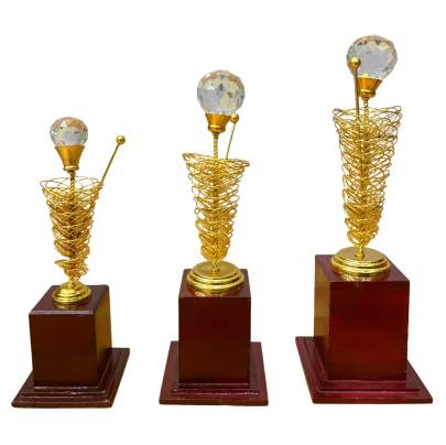 Tree Design Premium Quality Metal Trophy/Corporate Award trophy